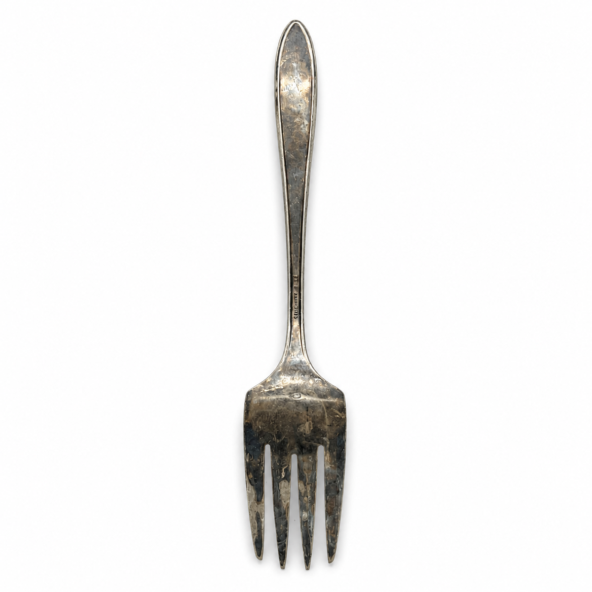 Vintage Community Plate Silverplate Serving Fork - 8.25” Flatware