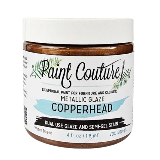 Copperhead Metallic Glaze & Semi-Gel Stain - Paint Couture
