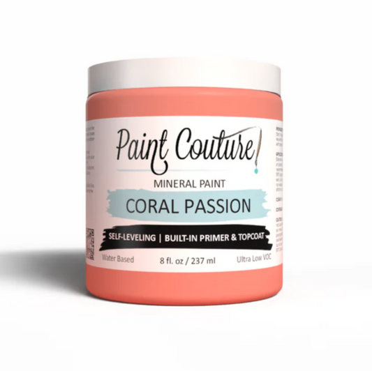 Paint Couture Coral Passion All in One Acrylic Mineral Paint VOC Free
