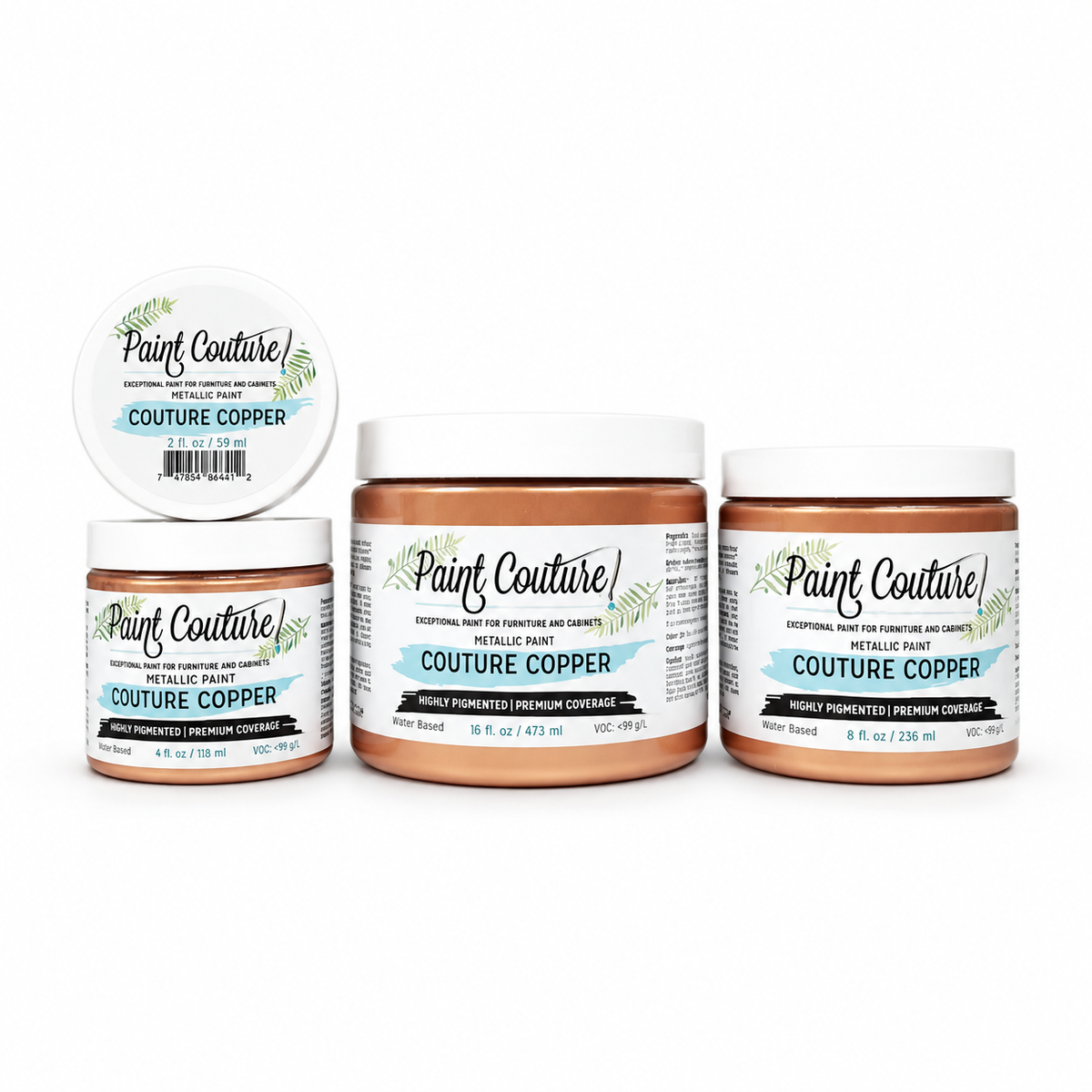 Couture Copper Heavy Metal Metallic Paint by Paint Couture - USA