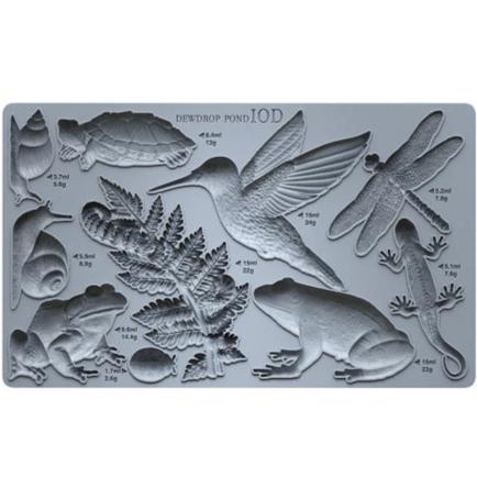 IOD DEWDROP POND Decor Mould by Iron Orchid Designs