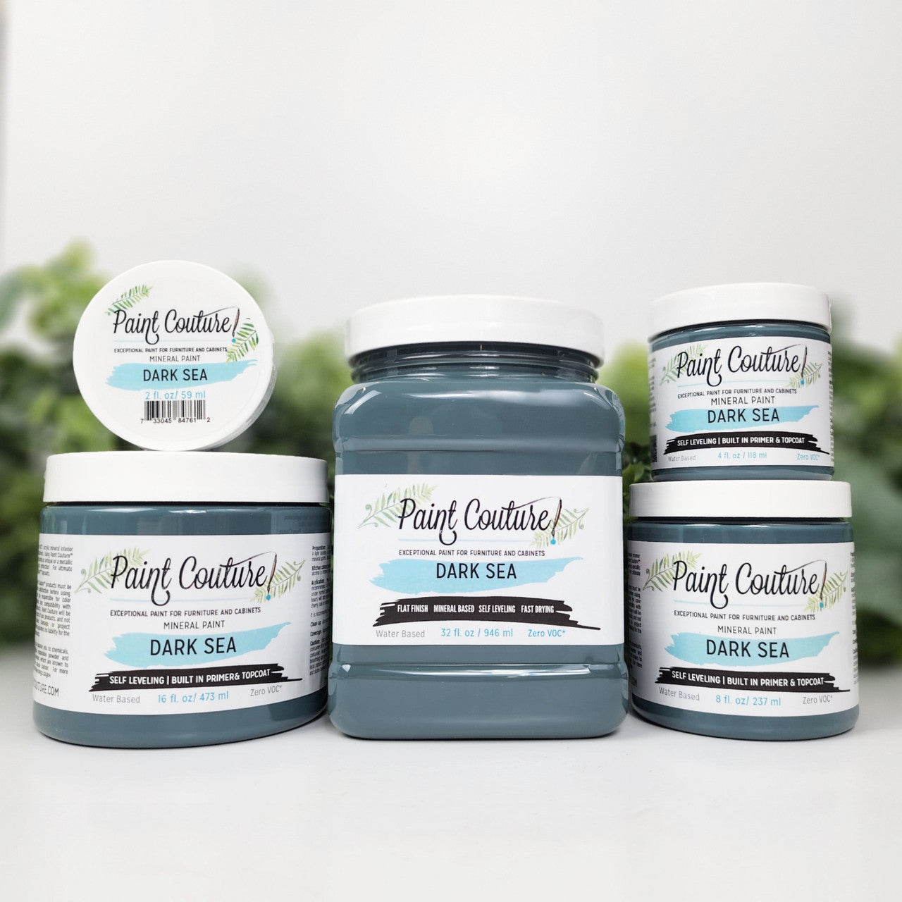 Paint Couture Dark Sea All in One Acrylic Mineral Paint VOC Free