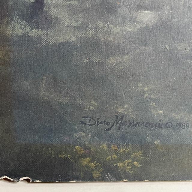 Vintage Dino Massaroni "Yosemite National Park" Print - 1989
