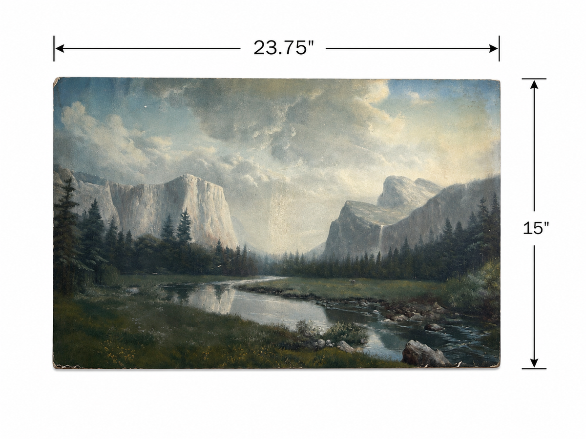 1989 Dino Massaroni "Sunrise Sierra Yosemite National Park" Print