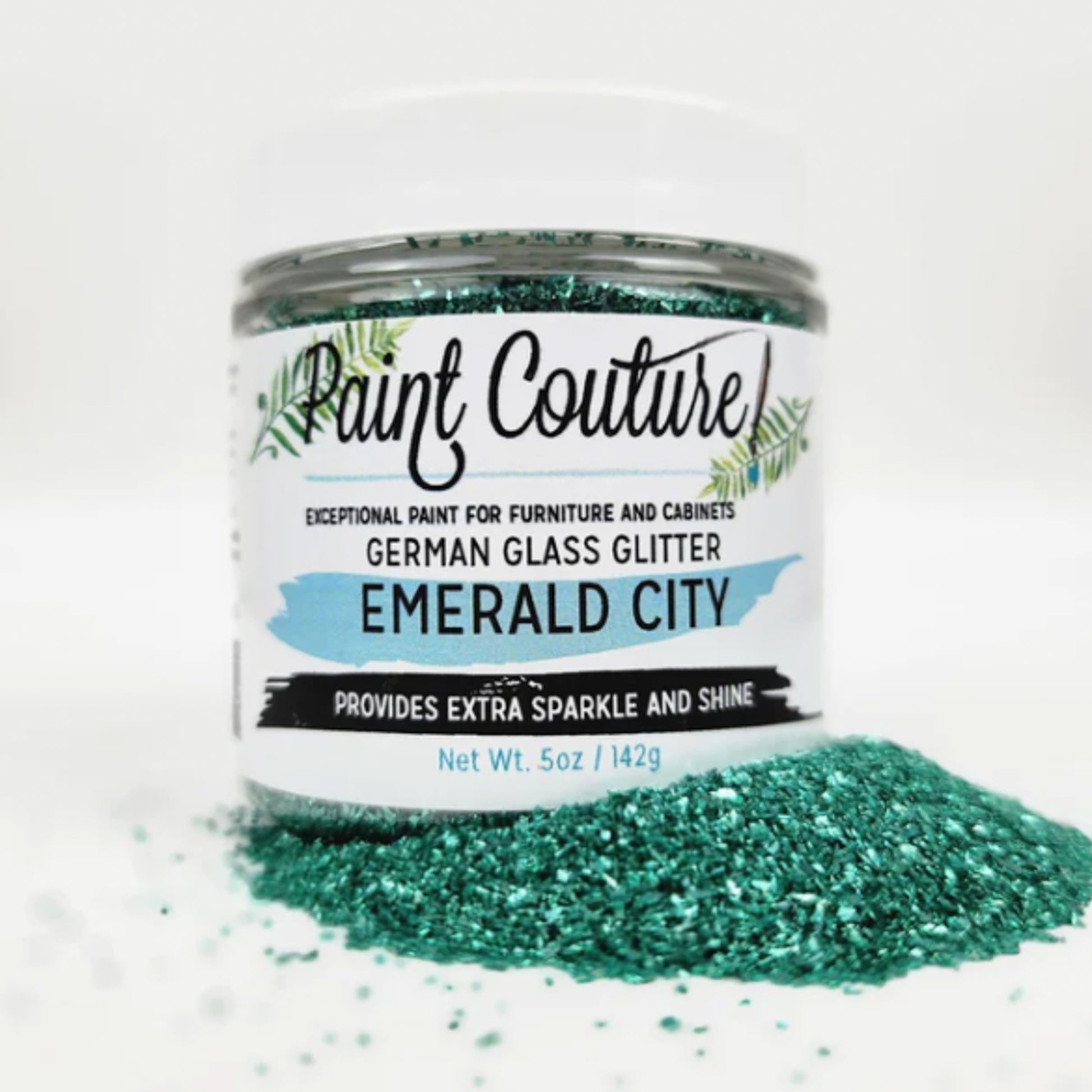 Emerald City Glass Glitter by Paint Couture - Imported from Germany