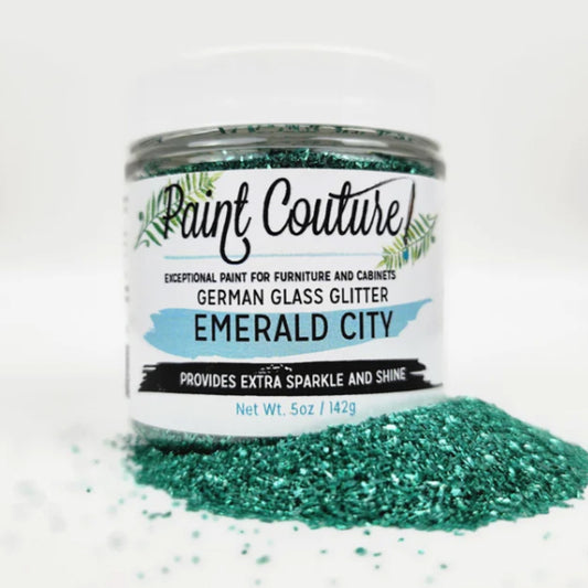 Emerald City Glass Glitter by Paint Couture - Imported from Germany