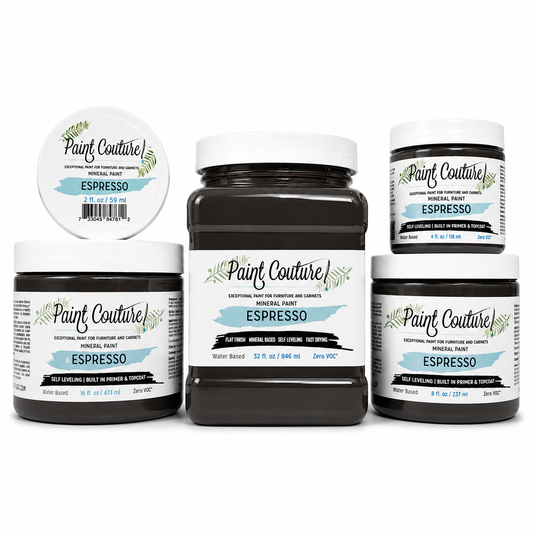 Paint Couture Espresso All in One Acrylic Mineral Paint VOC Free