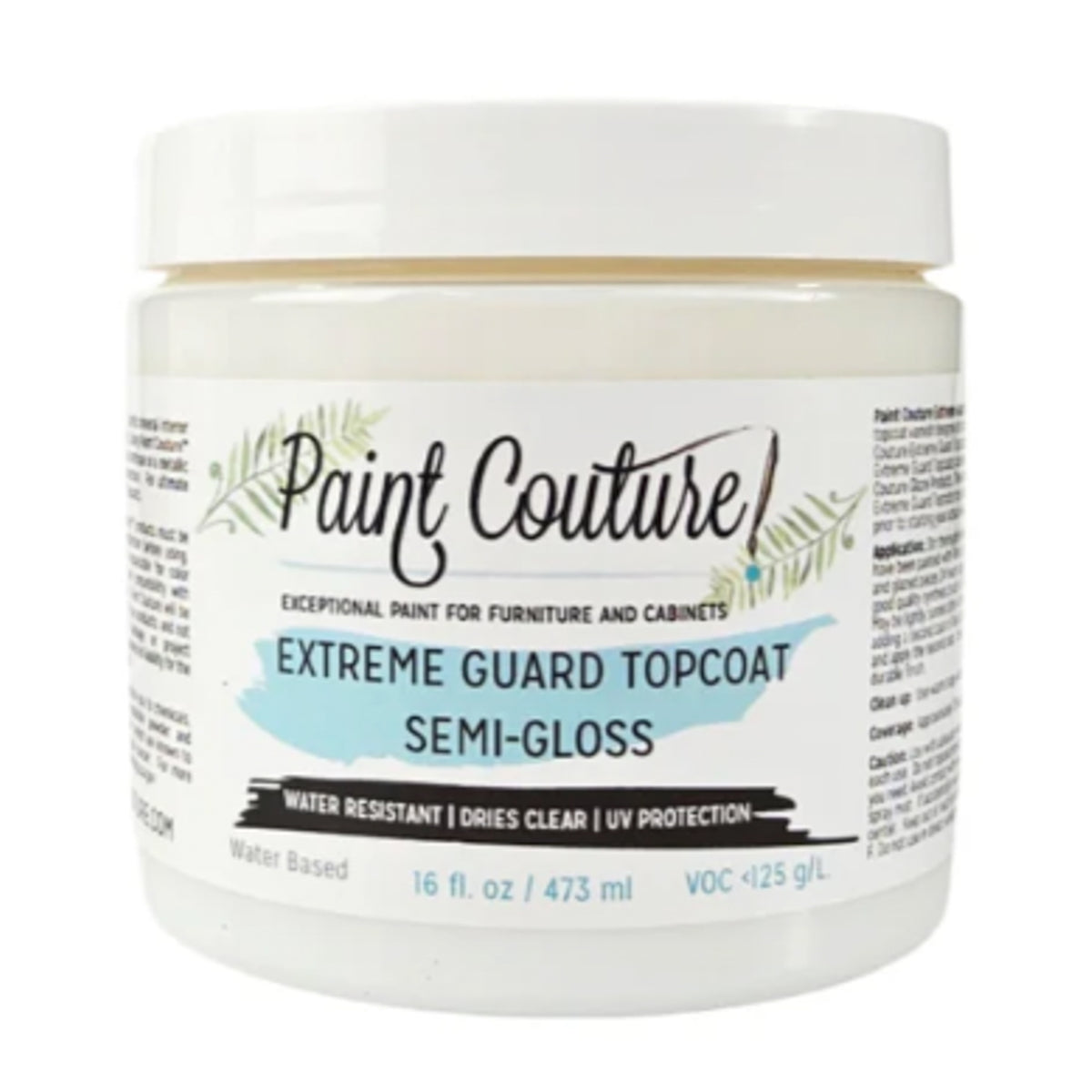Paint Couture Extreme Guard Topcoat and Bonding Primer - Semi Gloss