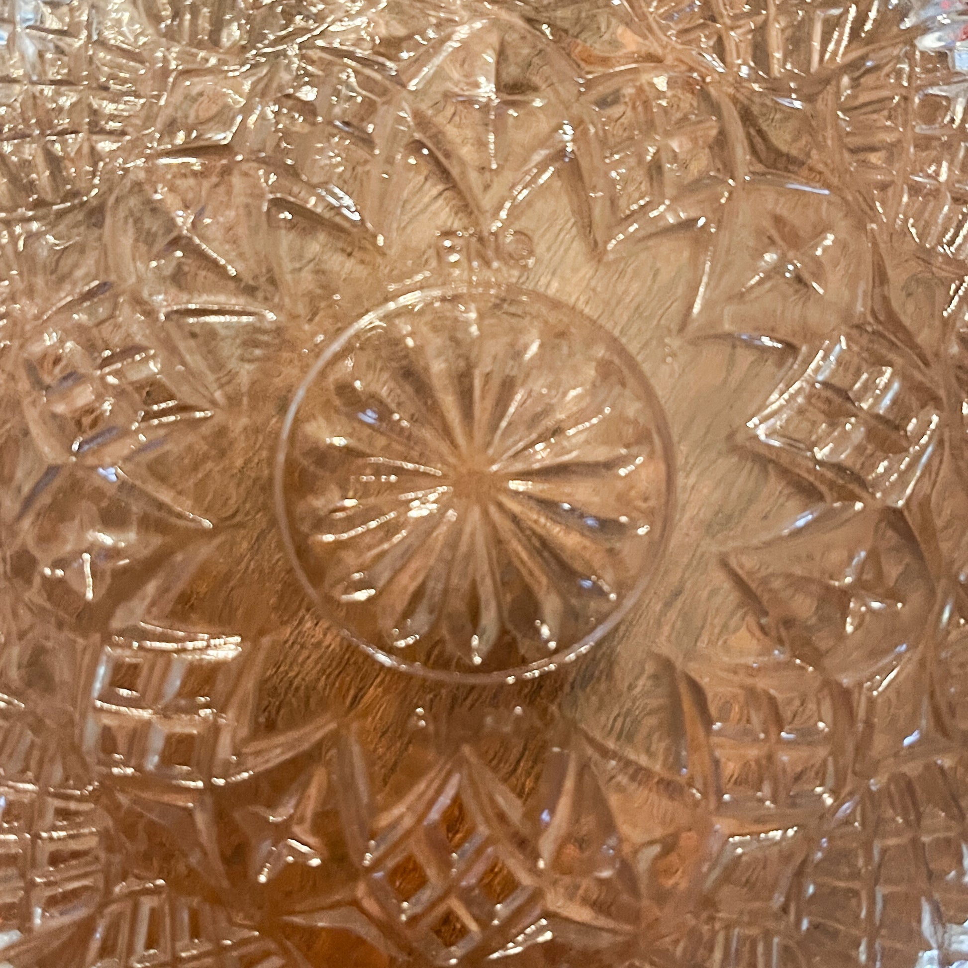 1980s FNG Pressed Glass Bowl