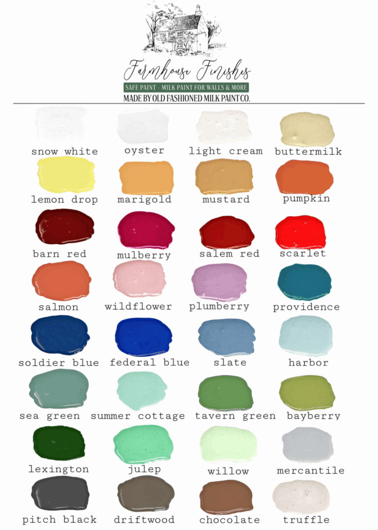 Farmhouse Finishes Safe Paint - Milk Paint for Walls