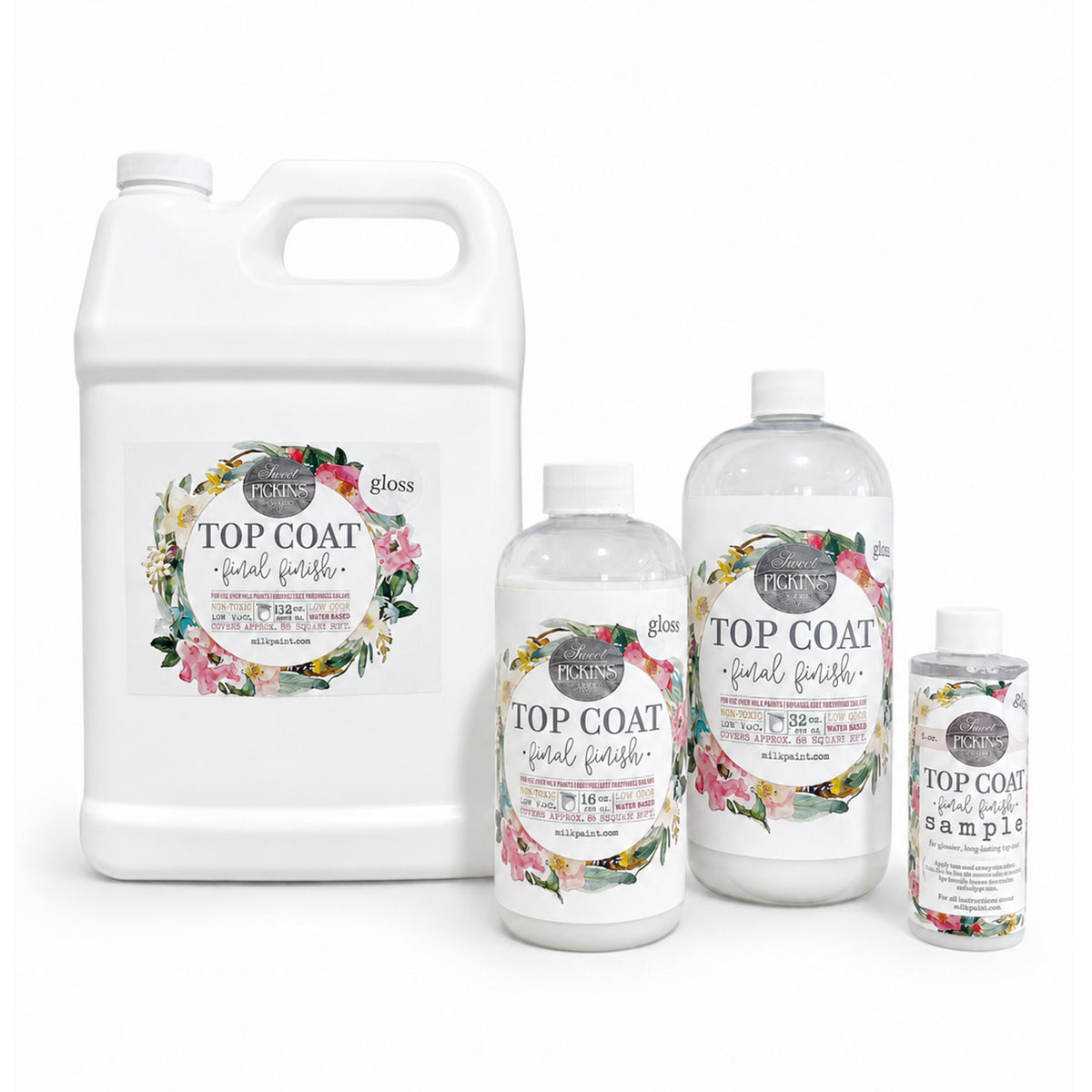 Sweet Pickins Final Finish Gloss Top Coat - Durable Clear Sealer