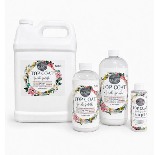 Sweet Pickins Final Finish Top Coat - Satin Durable Clear Sealer