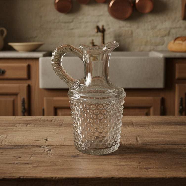 Flint Glass Co EAPG Hobnail Dew Drop Decanter