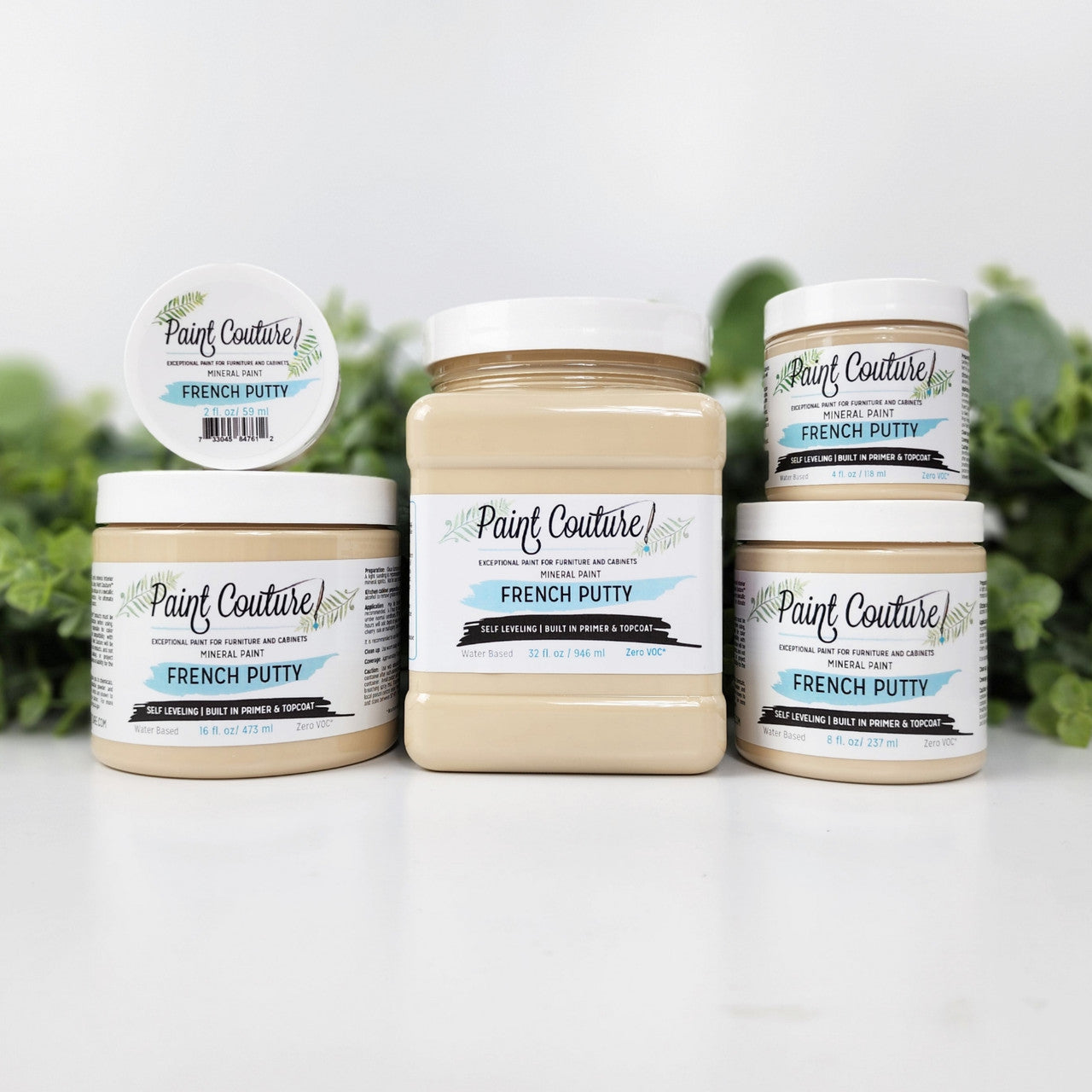 Paint Couture French Putty All in One Acrylic Mineral Paint VOC Free
