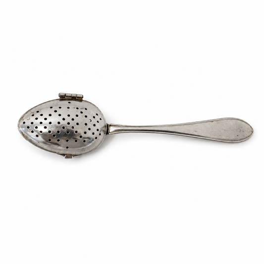 Vintage Mussbach Germany Hinged Metal Tea Infuser - Leaf Tea Strainer