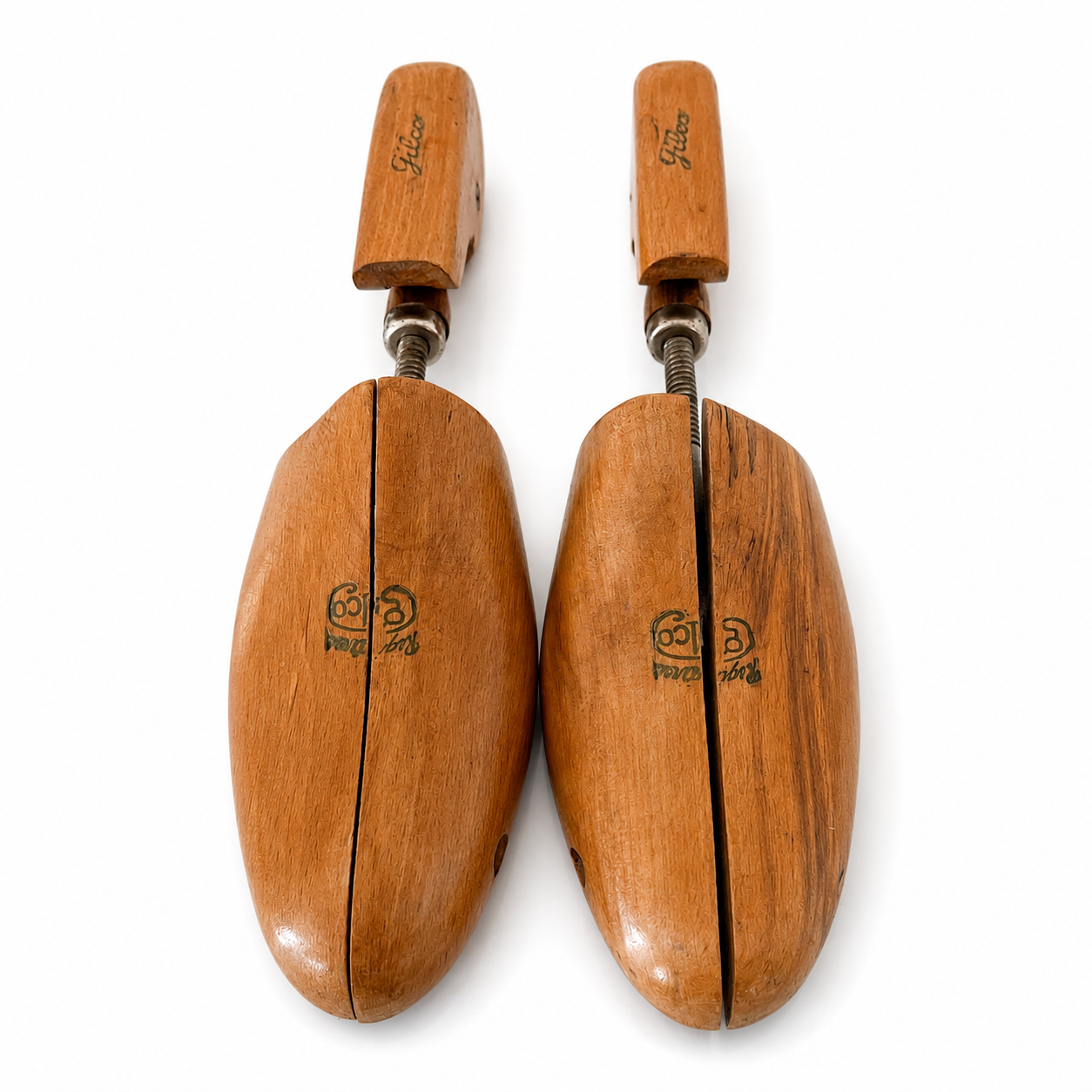 Vintage E.T. Gilbert Co - Gilco Adjustable Wooden Shoe Stretchers