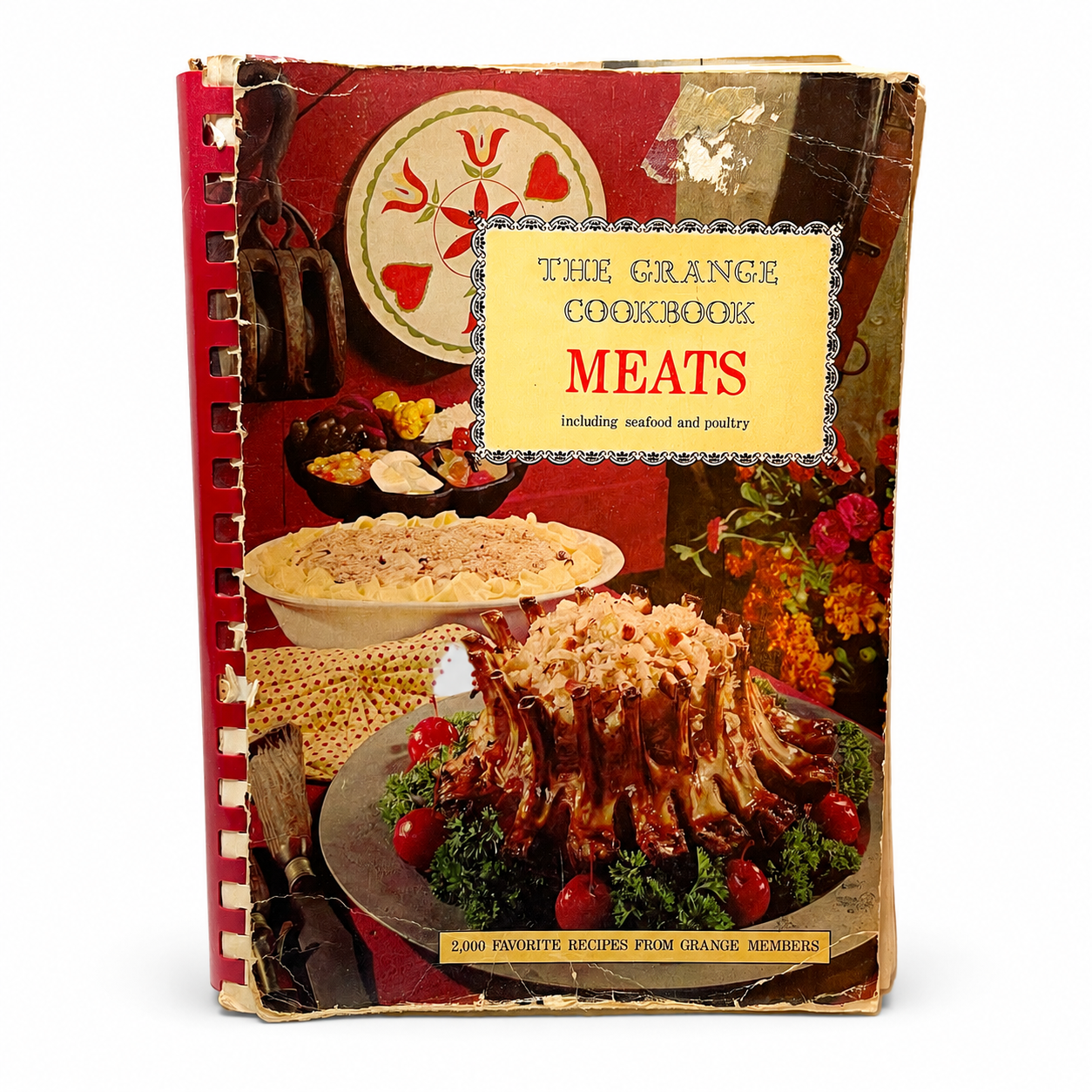 Vintage The Grange Cookbook Meats Cookbook 1968 by Norene G. Cox