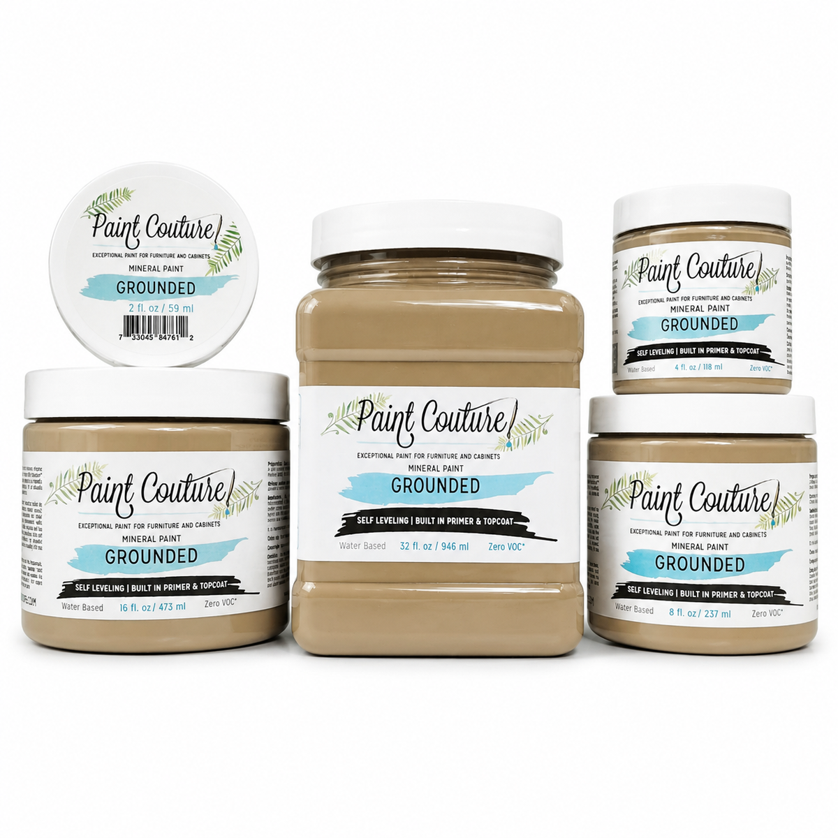 Paint Couture Grounded All in One Acrylic Mineral Paint VOC Free