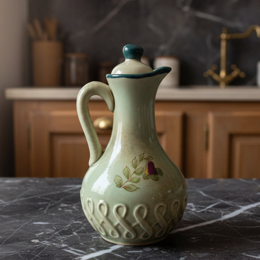 Hand-Painted Oil Bottle Japan