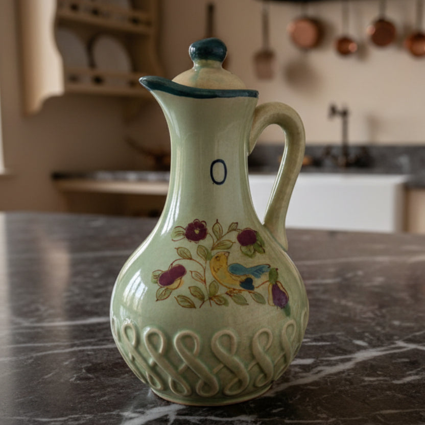 Hand-Painted Oil Bottle Japan