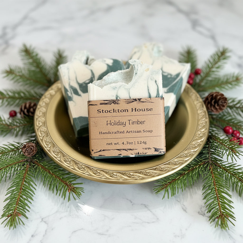Holiday Timber Artisan Soap