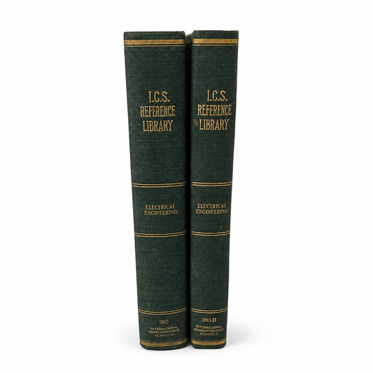 Antique I.C.S. Electrical Engineering Reference Books 1914-1915