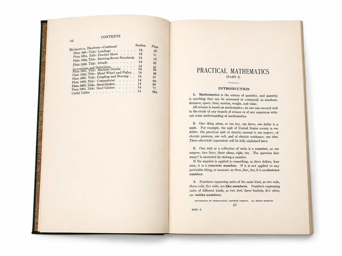 Antique I.C.S. Electrical Engineering Reference Books 1914-1915