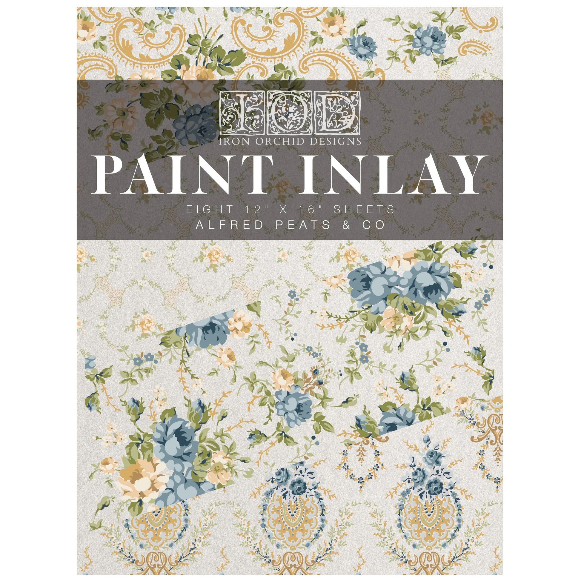 IOD Alfred Peat & Co Paint Inlay by Iron Orchid Designs - Summer 2026