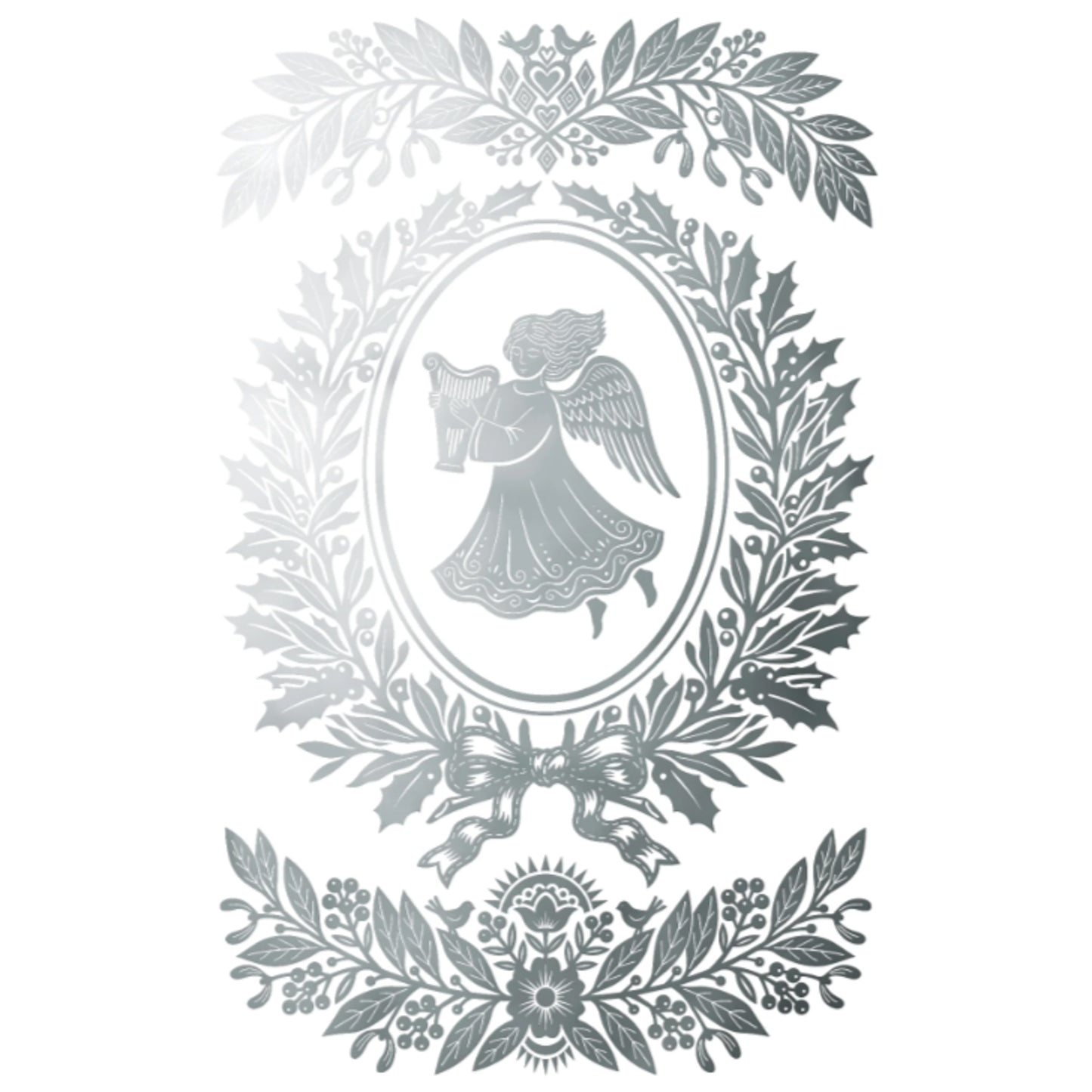 IOD Angels Sing Foil Decor Transfer by Iron Orchid Designs - 8 Sheets
