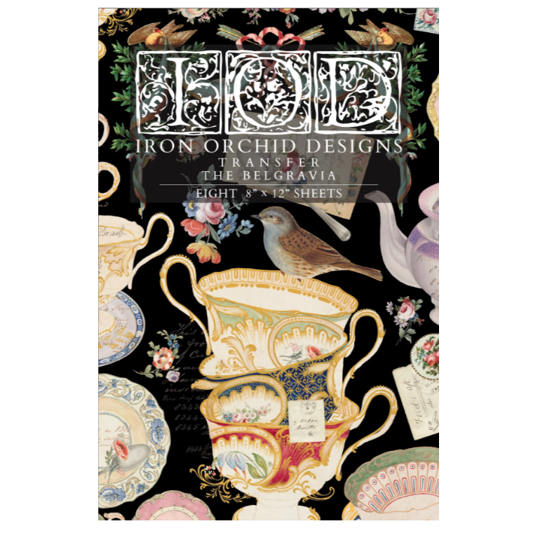 IOD The Belgravia Decor Transfer by Iron Orchid Designs - Summer 2026
