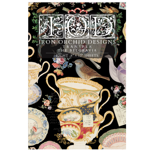 IOD The Belgravia Decor Transfer by Iron Orchid Designs - Summer 2026