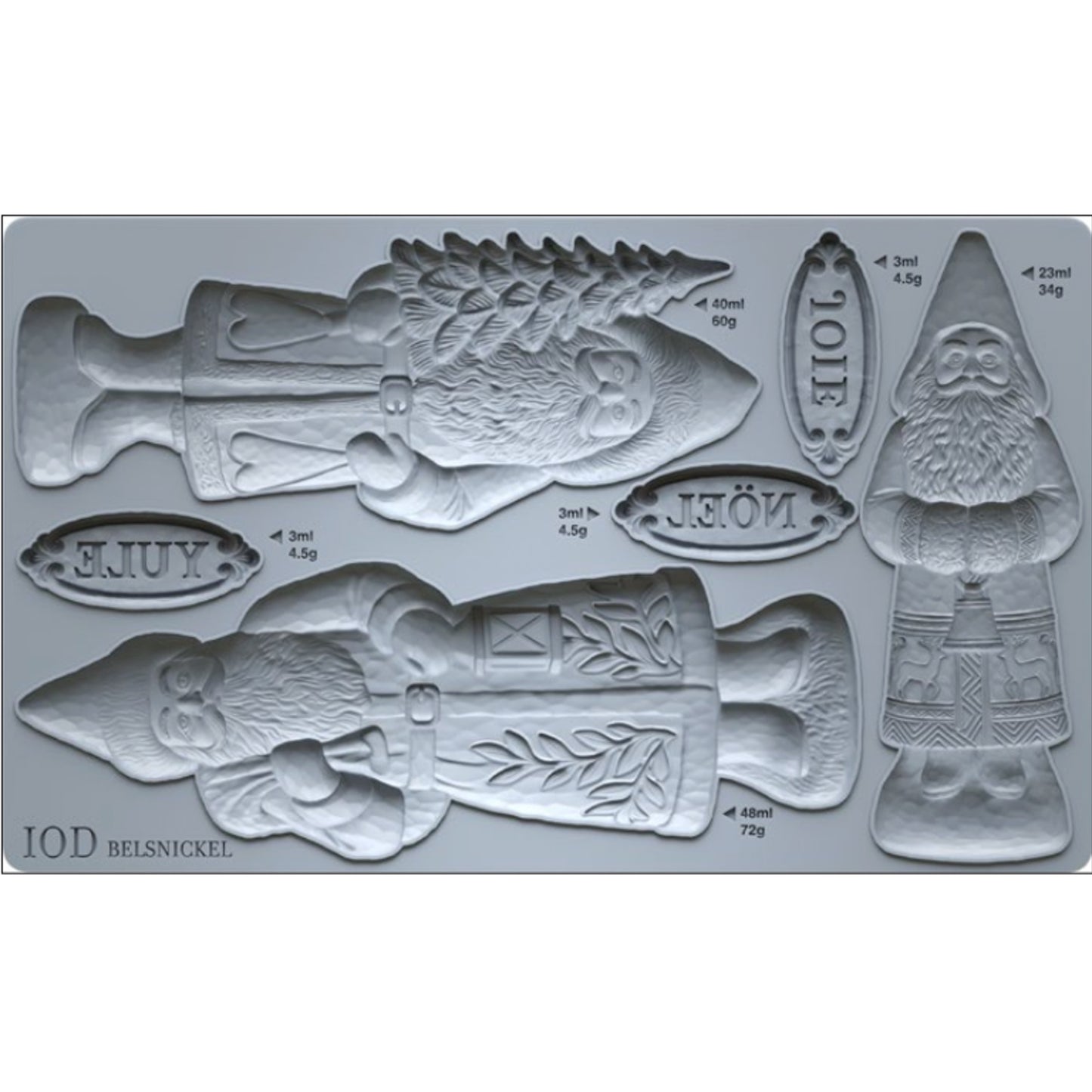 IOD Belsnickel Decor Mould by Iron Orchid Designs - Winter 2026