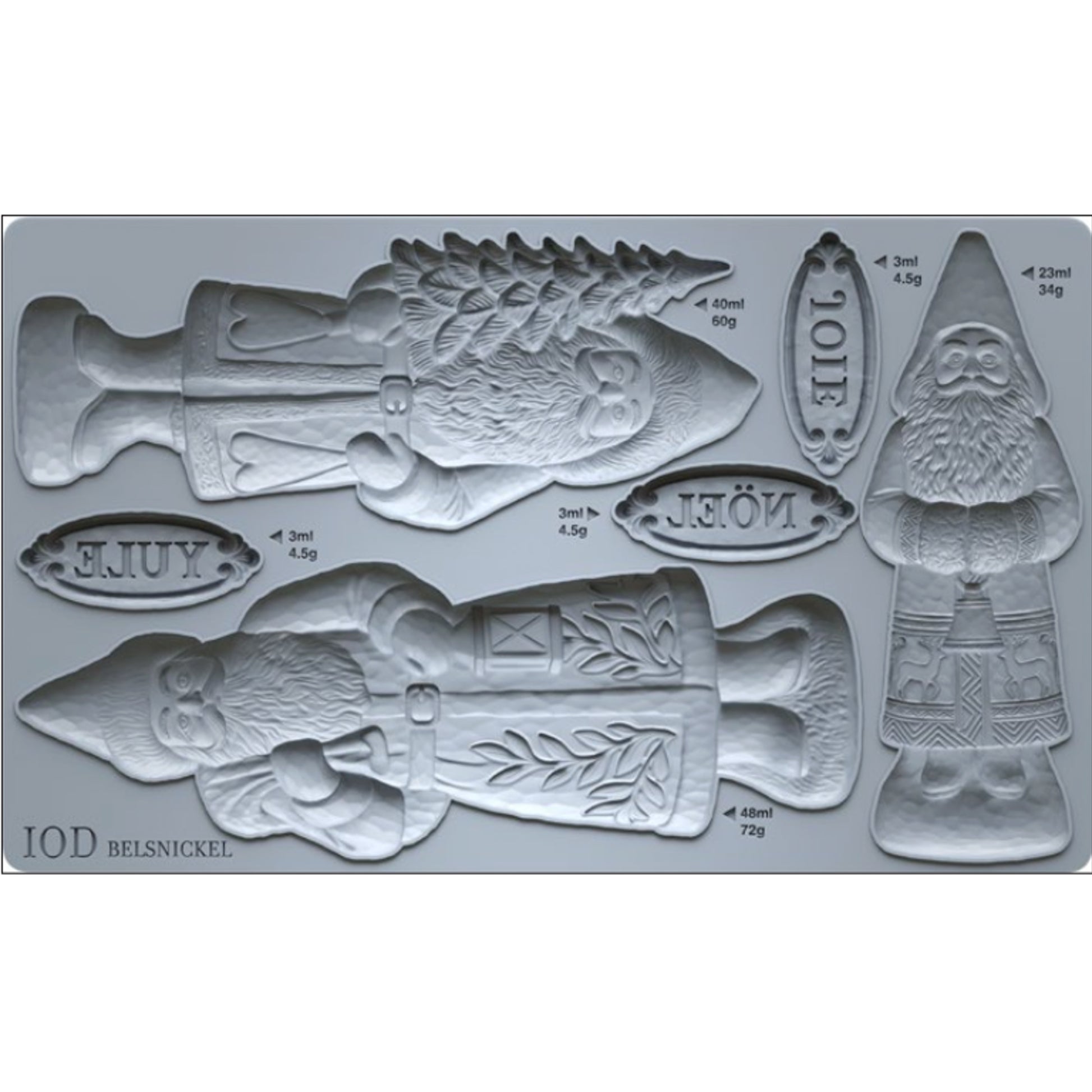 IOD Belsnickel Decor Mould by Iron Orchid Designs - Winter 2026