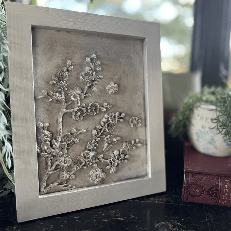 IOD Blossom Decor Mould by Iron Orchid Designs - 6x10 Silicone Mold