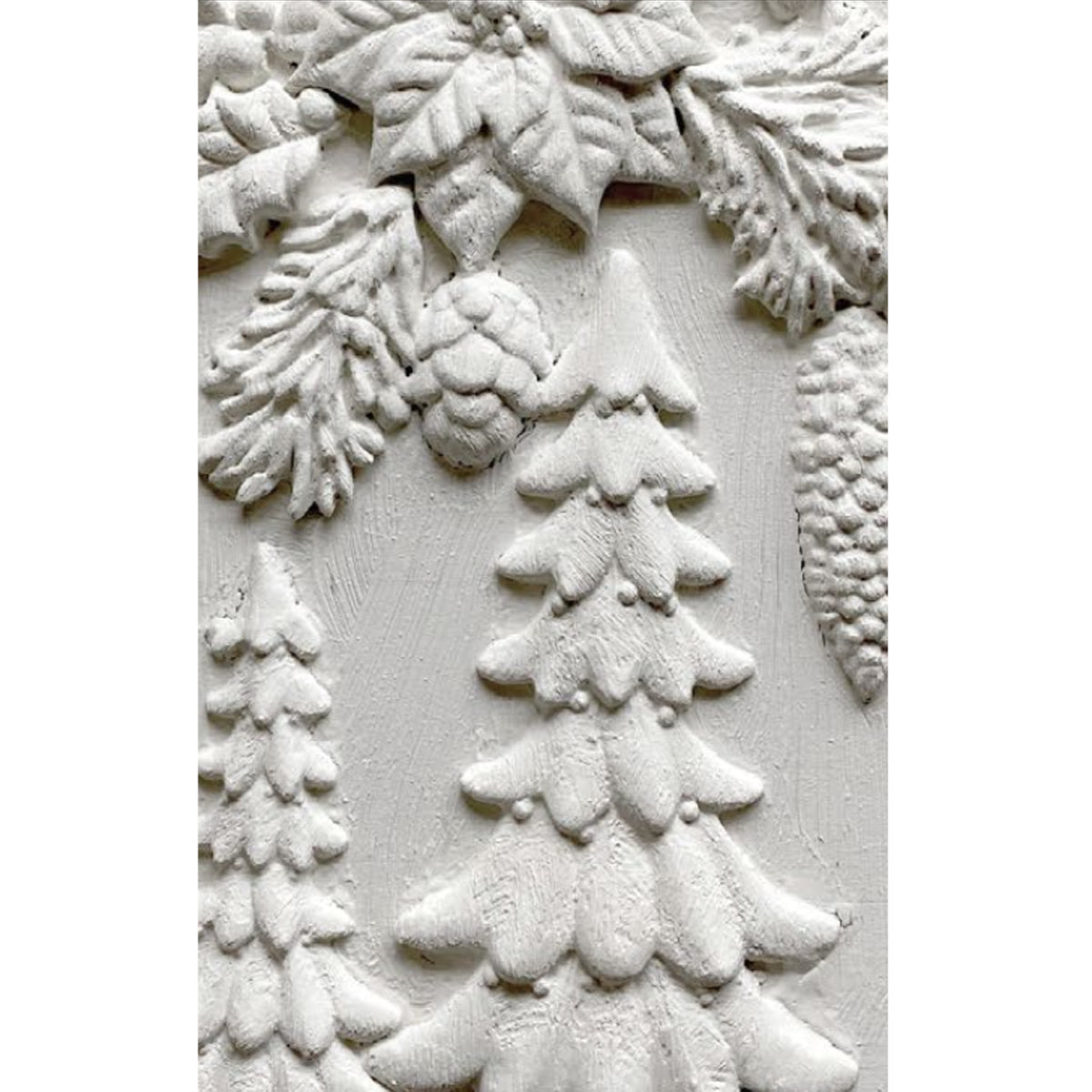IOD Boughs Of Holly Decor Mould by Iron Orchid Designs - Winter 2026