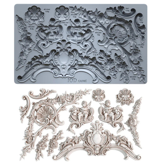 IOD Cadre Decor Mould by Iron Orchid Designs 6x10 - Summer 2026