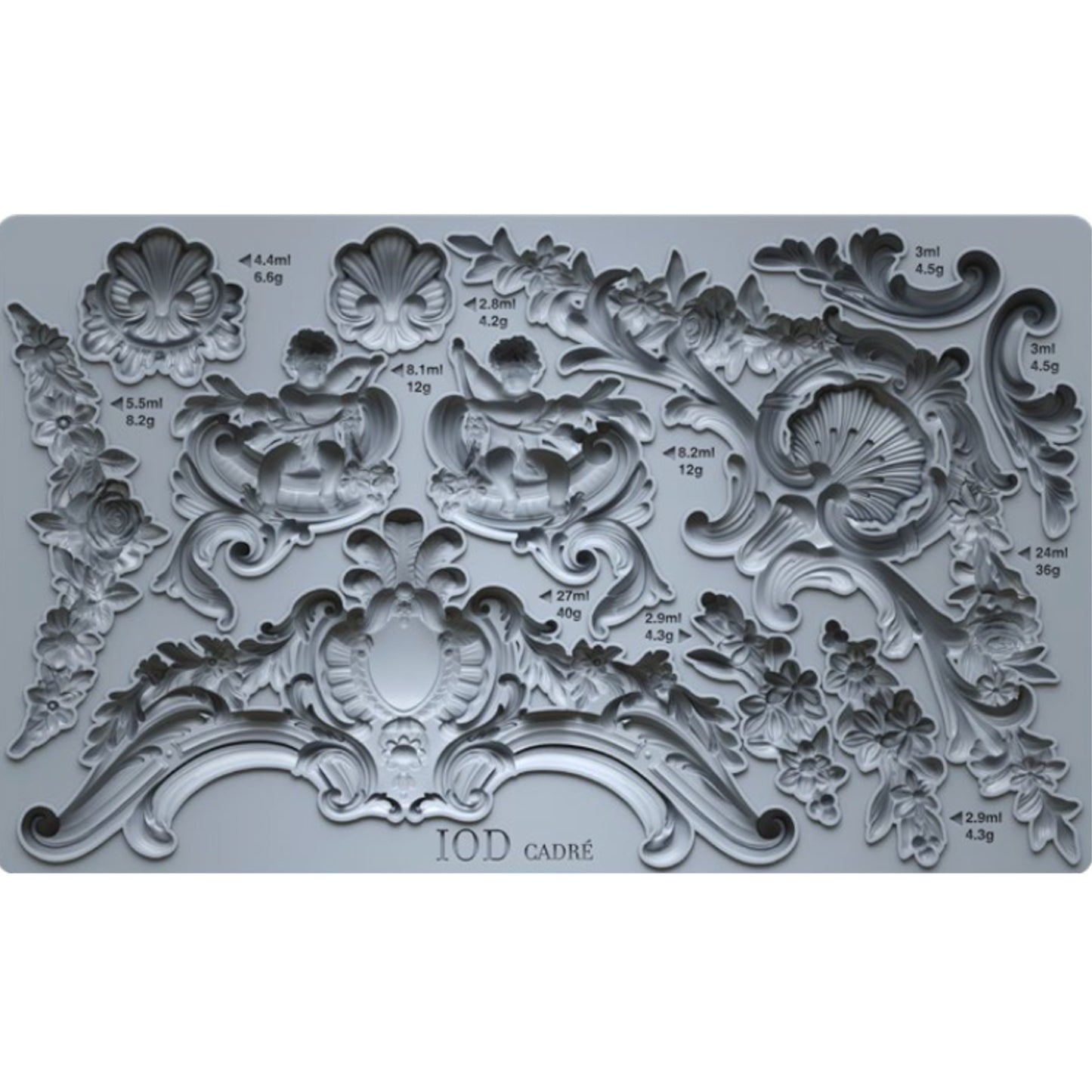 IOD Cadre Decor Mould by Iron Orchid Designs 6x10 - Summer 2026