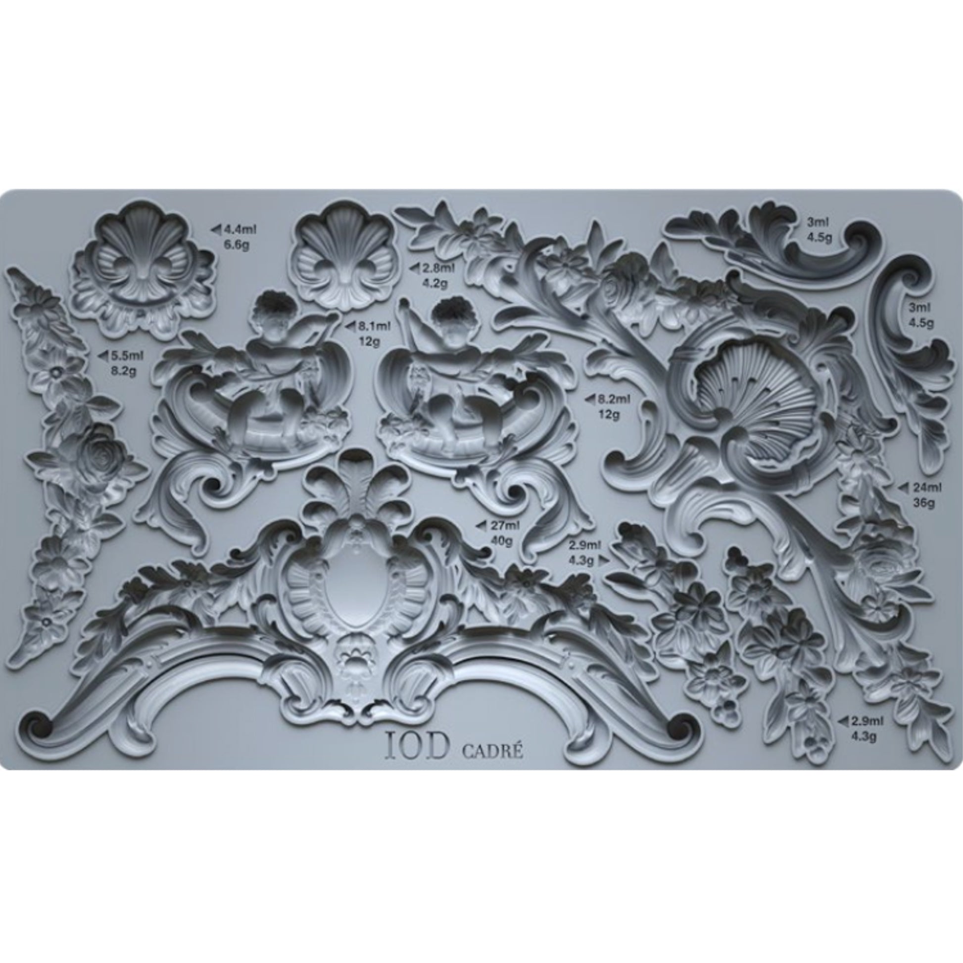IOD Cadre Decor Mould by Iron Orchid Designs 6x10 - Summer 2026