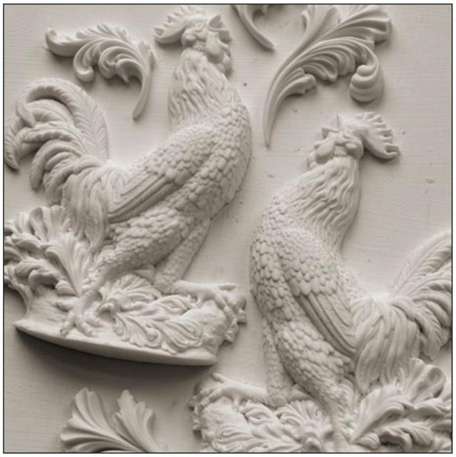 IOD Chanticleer Decor Mould - Iron Orchid Designs