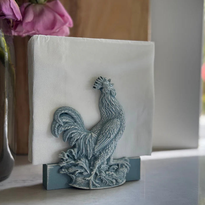 IOD Chanticleer Decor Mould by Iron Orchid Designs - 5x7 Silicone
