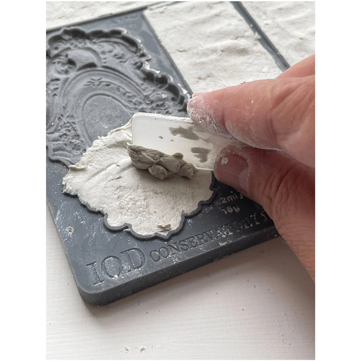 IOD Conservatory Labels Decor Mould by Iron Orchid Designs - 6x10