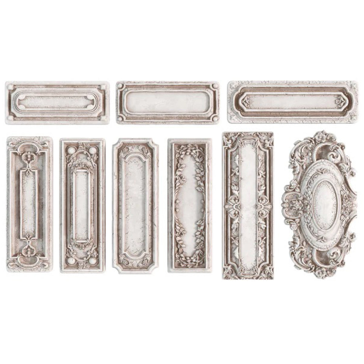 IOD Conservatory Labels Decor Mould by Iron Orchid Designs - 6x10