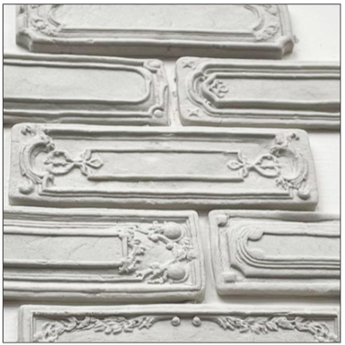 IOD Conservatory Labels Decor Mould by Iron Orchid Designs - 6x10