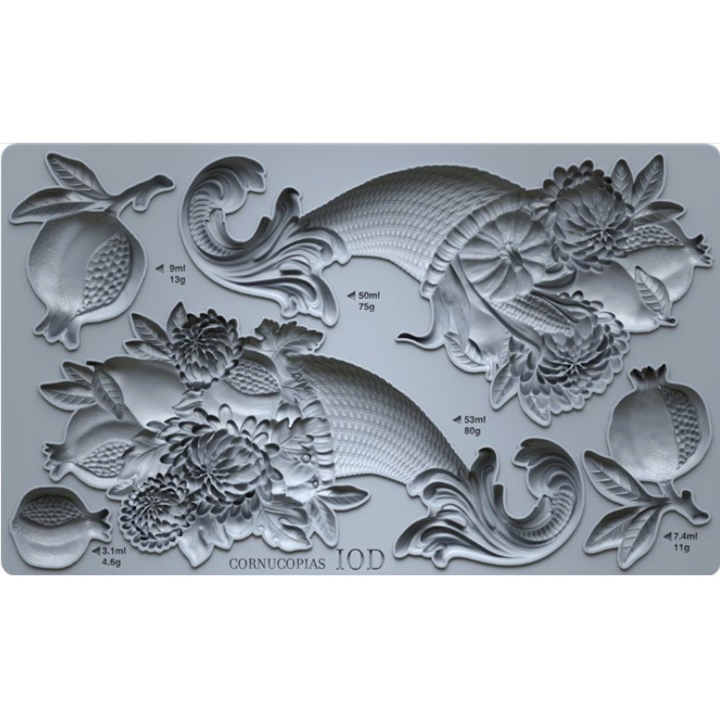 IOD Cornucopias Decor Mould by Iron Orchid Designs - Winter 2026