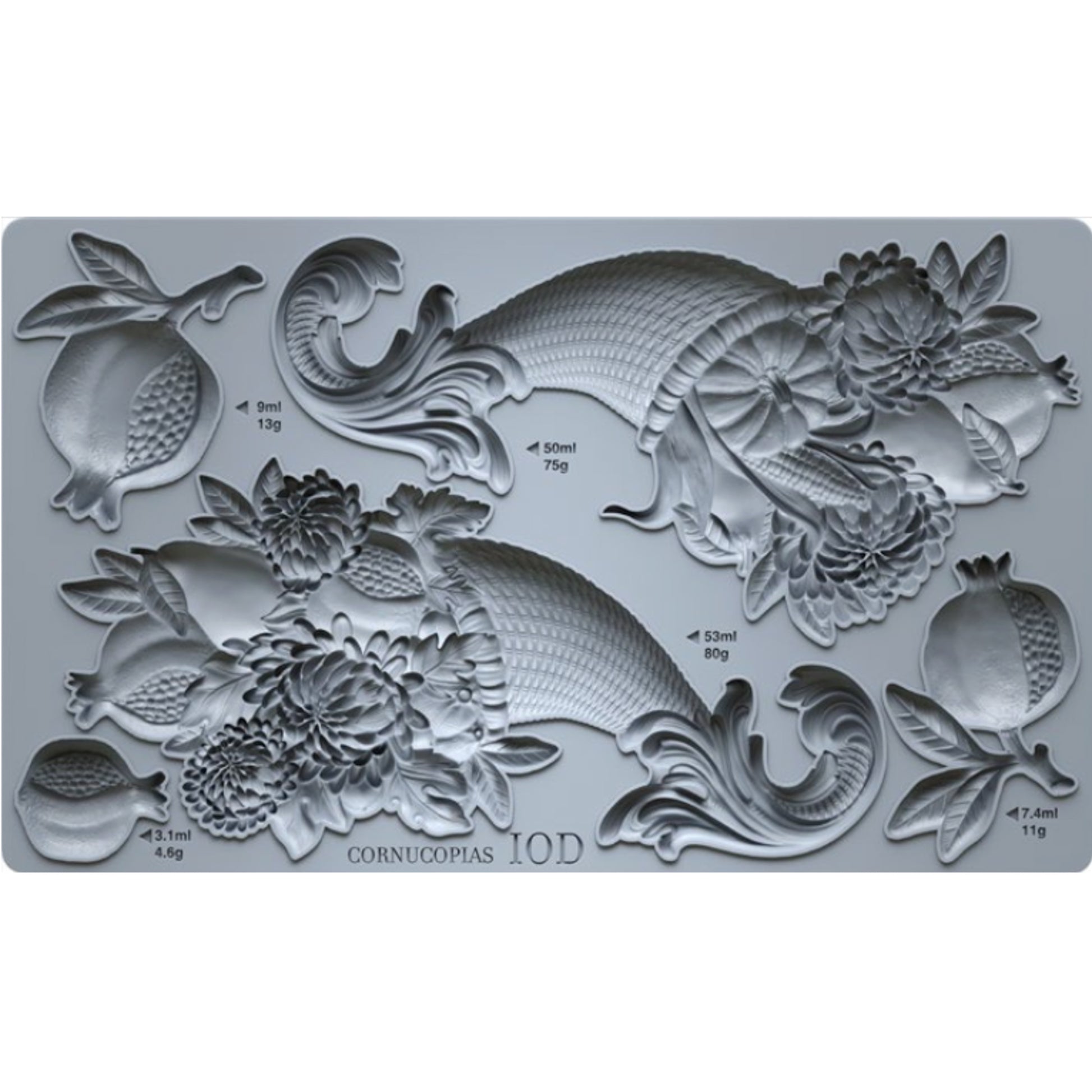 IOD Cornucopias Decor Mould by Iron Orchid Designs - Winter 2026