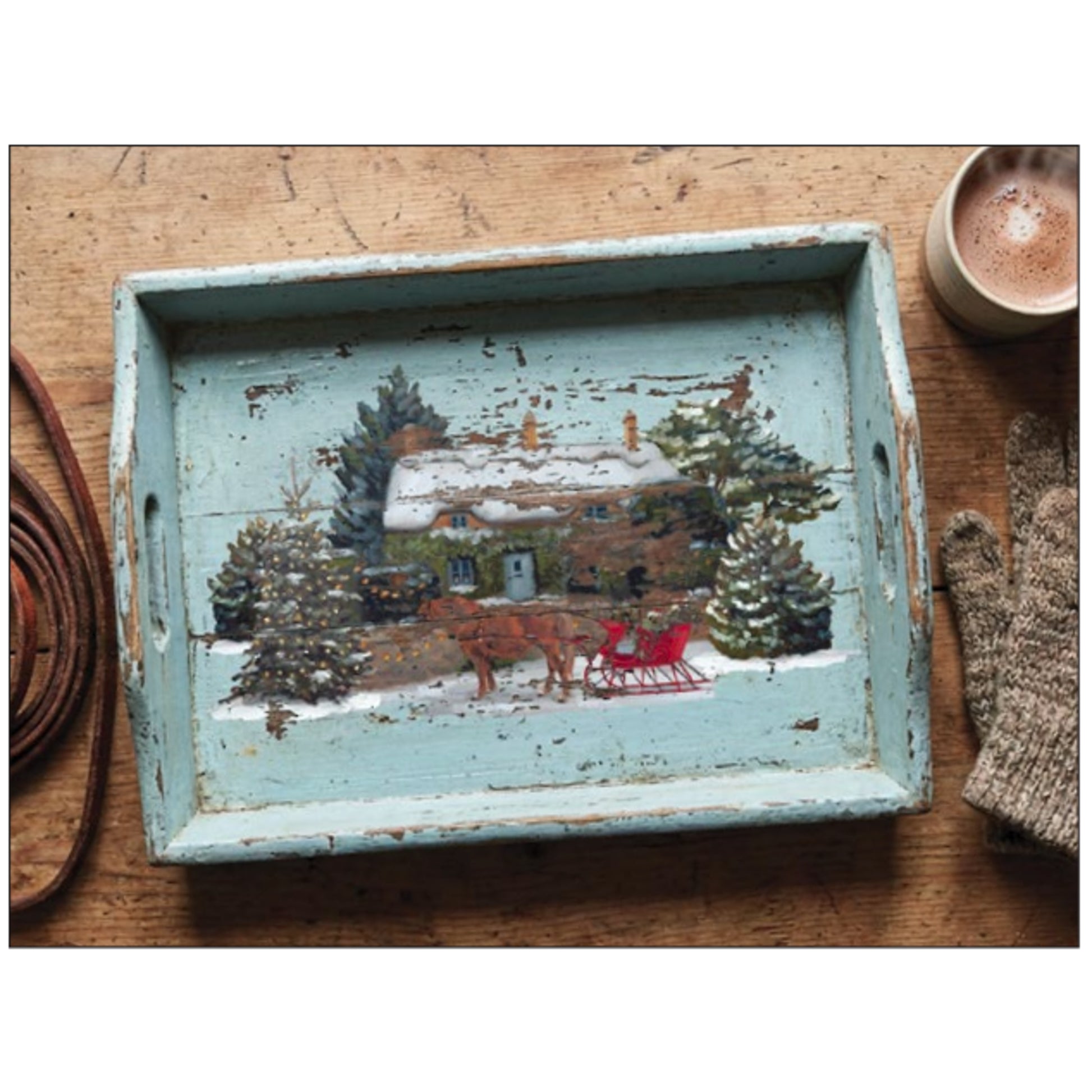 IOD A Cotswold Christmas Decor Transfer by Iron Orchid Designs