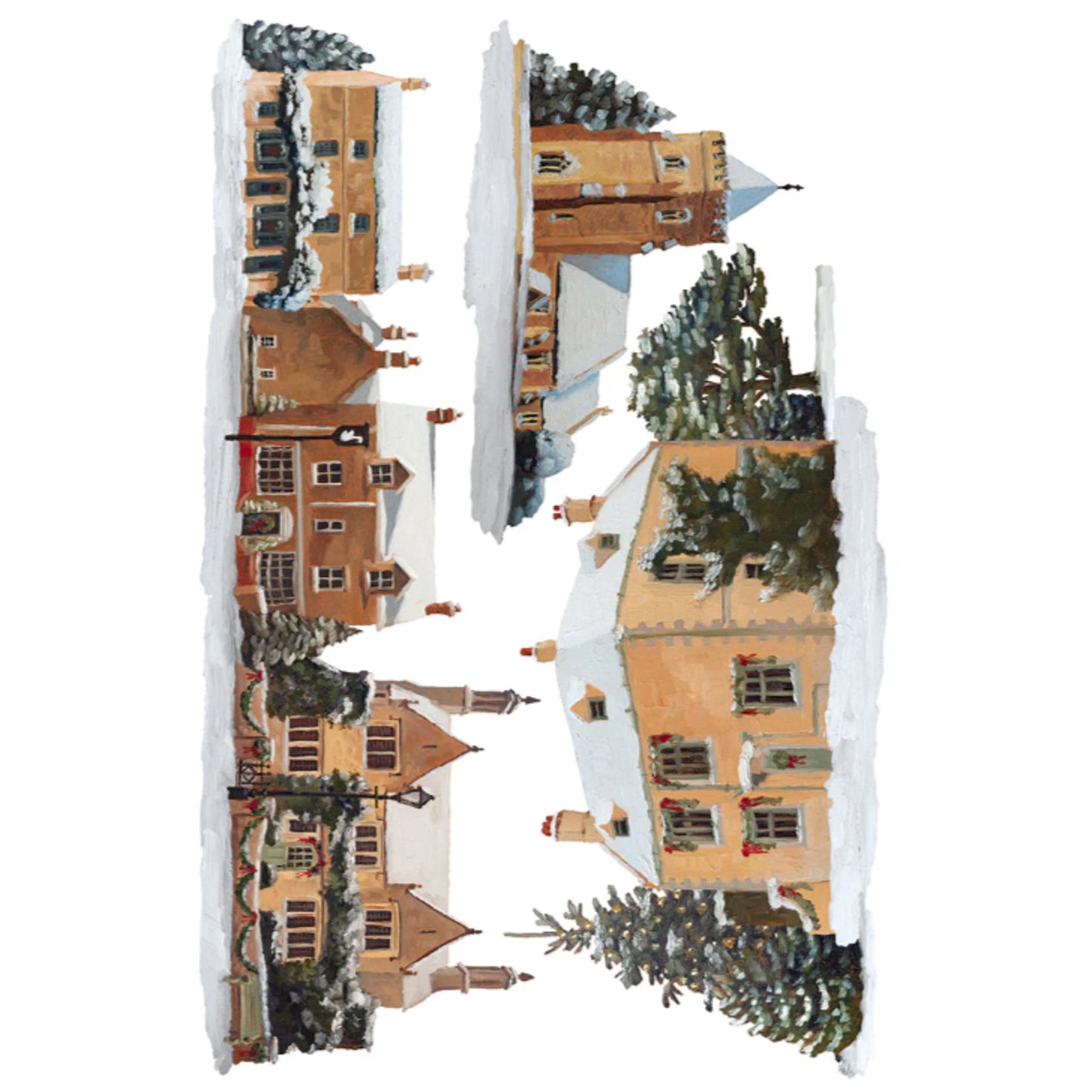 IOD A Cotswold Christmas Decor Transfer by Iron Orchid Designs