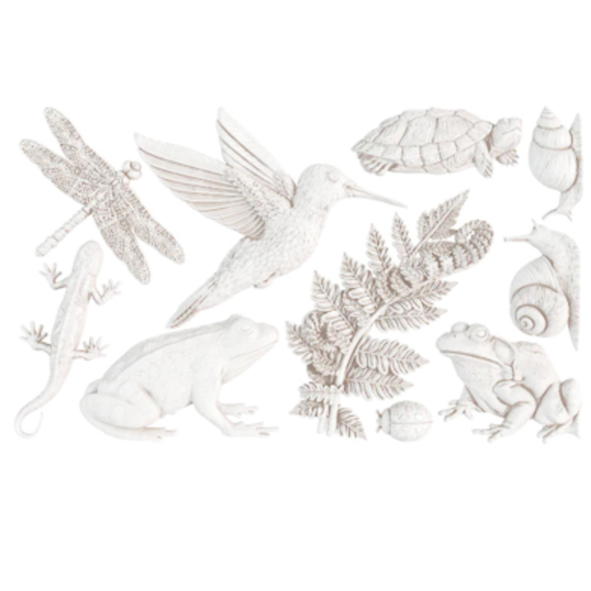 IOD Dewdrop Pond Decor Mould by Iron Orchid Designs - 6x10 Silicone