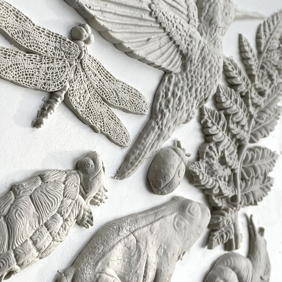 IOD Dewdrop Pond Decor Mould by Iron Orchid Designs - 6x10 Silicone