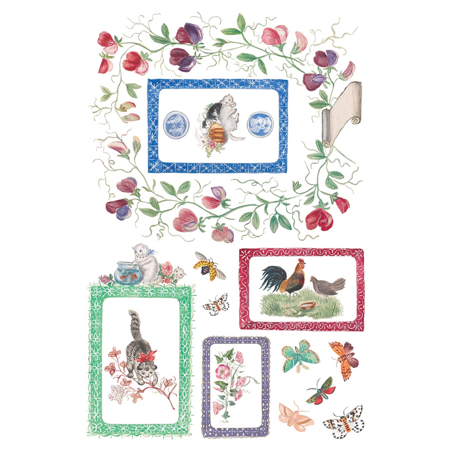 IOD Emily Clare Decor Transfer by Iron Orchid Designs Spring 2026